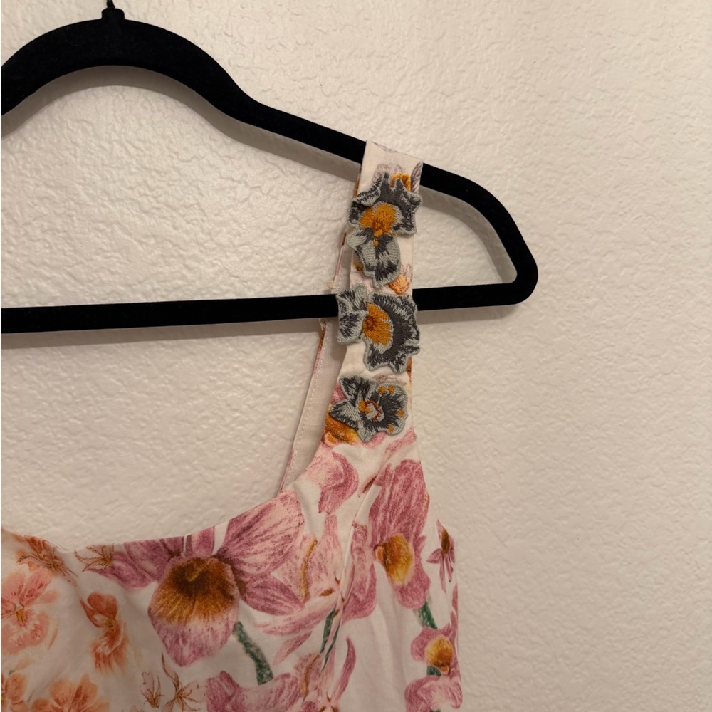 Agua by Agua Bendita Pluma Mini Dress in Jardinera size S - Picture 5 of 12